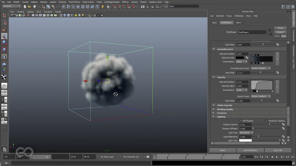 流体エフェクトを学ぶ Maya Fluidのチュートリアル Cg Geeks