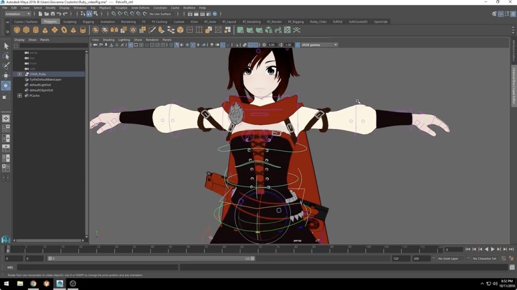 Rubyroseで学ぶ Autodeskが Rwby を使ったエフェクト リギングチュートリアルを公開 Cg Geeks