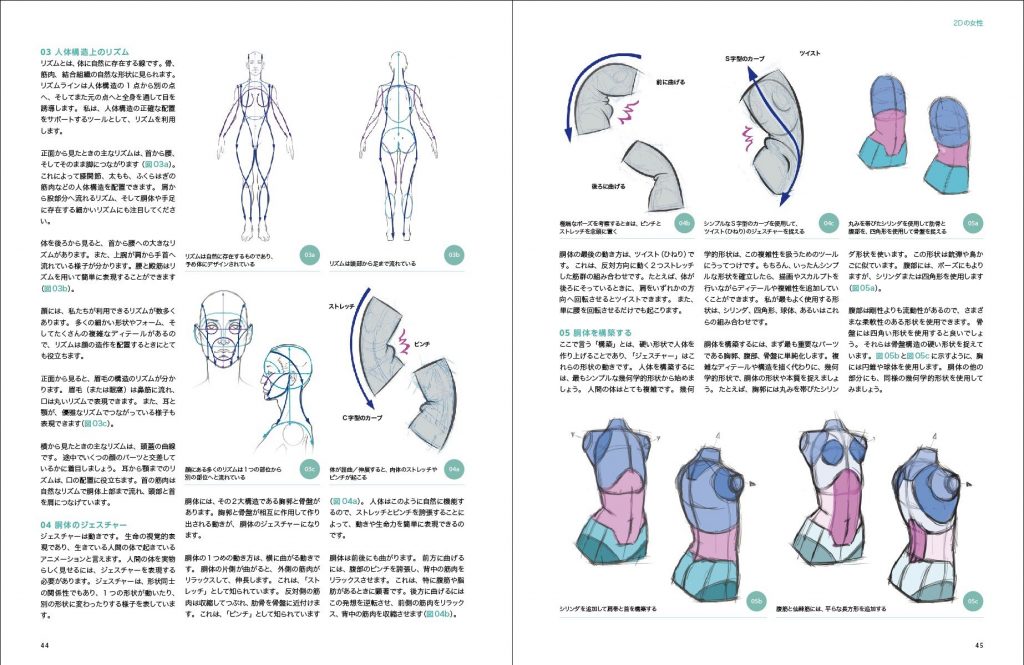 キャラクターを作る為に知るべきこと！！「3Dアーティストのための人体解剖学」発売！！ | CG GEEKS