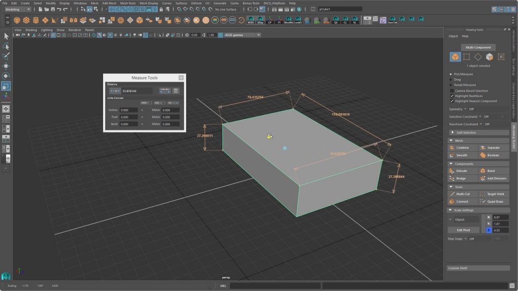 測量の時間だ 無料で使えるmaya用メジャーツール Measure Tool V1 0 Cg Geeks