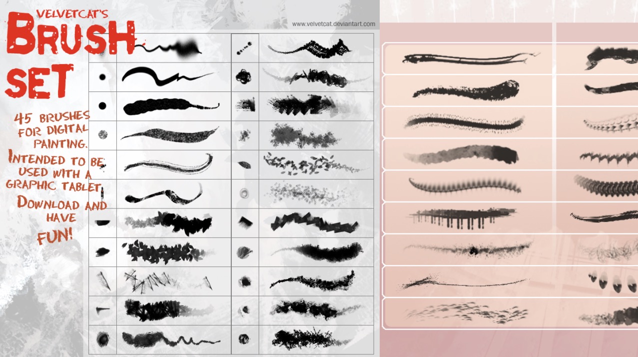 Brush Set1&2」！！ CG GEEKS