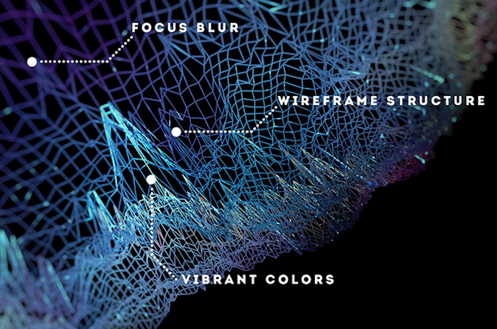 Sf制作に最適 無料で使えるワイヤーフレーム画像素材セット Spacetime Abstract Wireframe Backgrounds Cg Geeks